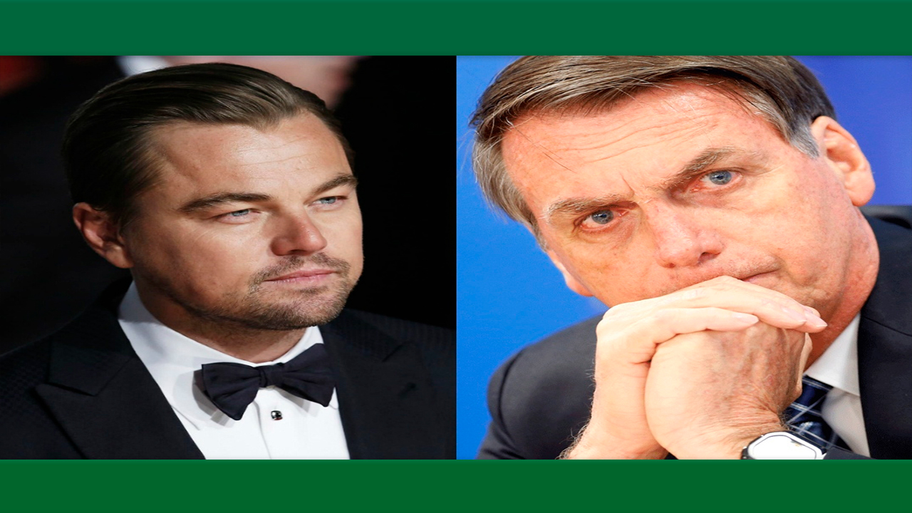 Treta: Presidente Bolsonaro acusa Leonardo DiCaprio de incêndio na Amazônia!