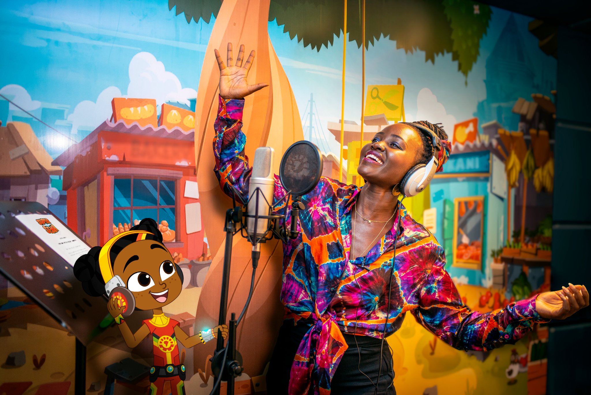  Lupita Nyong’o apresenta ‘Super Sema’, série infantil de super-heróis em África
