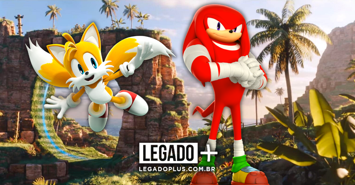 Eis Knuckles e Tails no filme Sonic 2