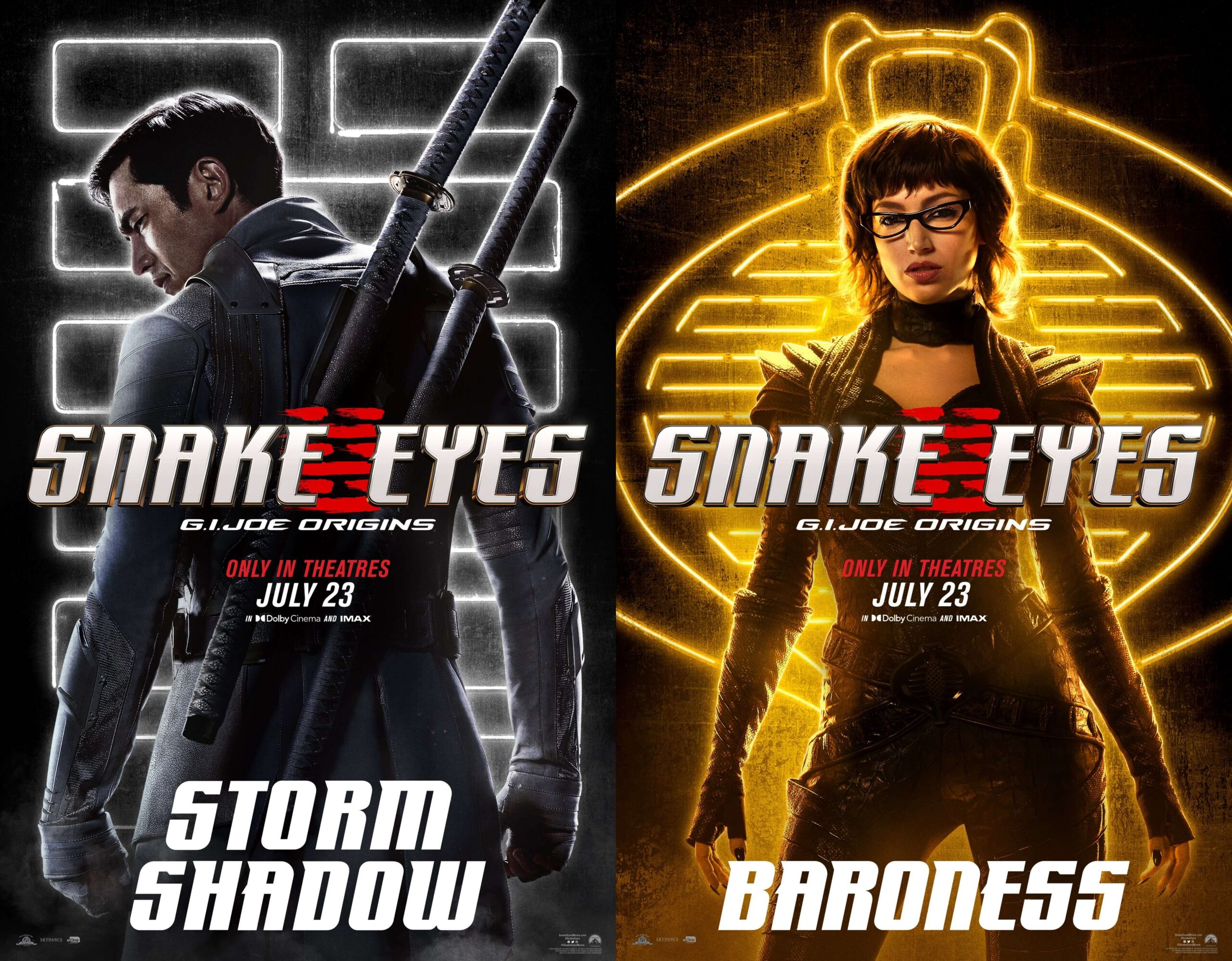 Snake Eyes - G.I. Joe Origens: Quem são todos personagens do novo filme
