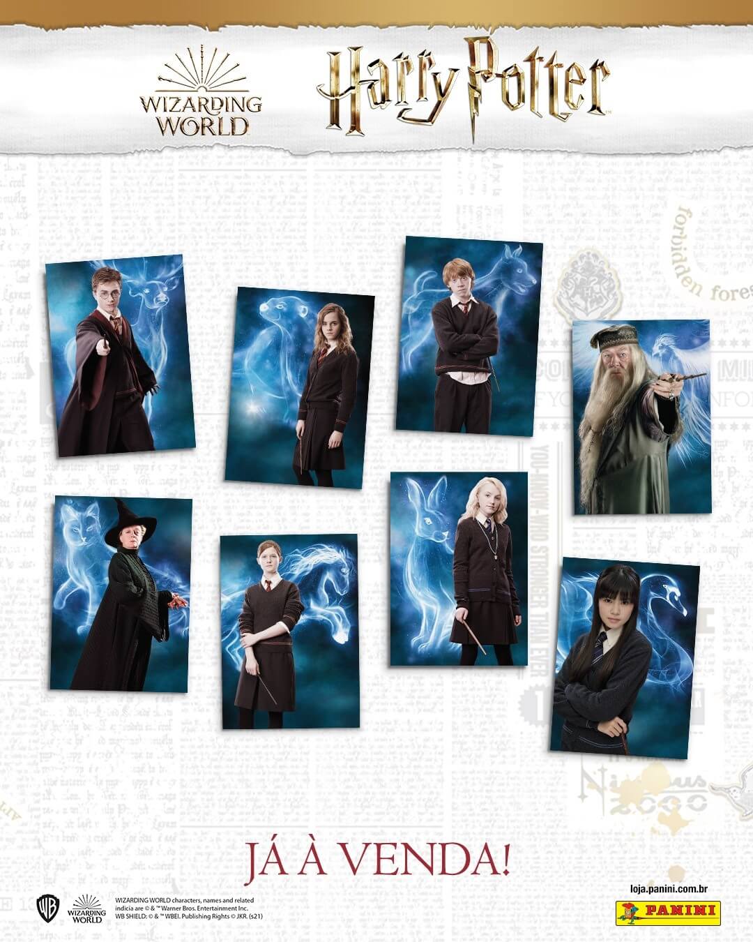 Harry Potter 20 anos: Panini lança álbum de figurinhas e cards para ...
