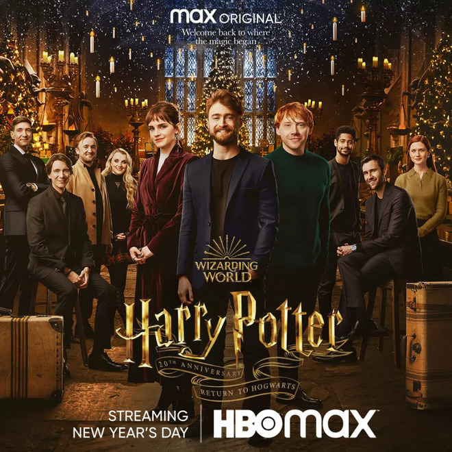 Pôster de Harry Potter: De Volta a Hogwarts do HBO Max - legadoplus