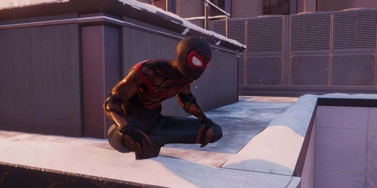 Homem-Aranha; Spiderman: Miles Morales: Bug permite que jogador use traje danificado de batalha