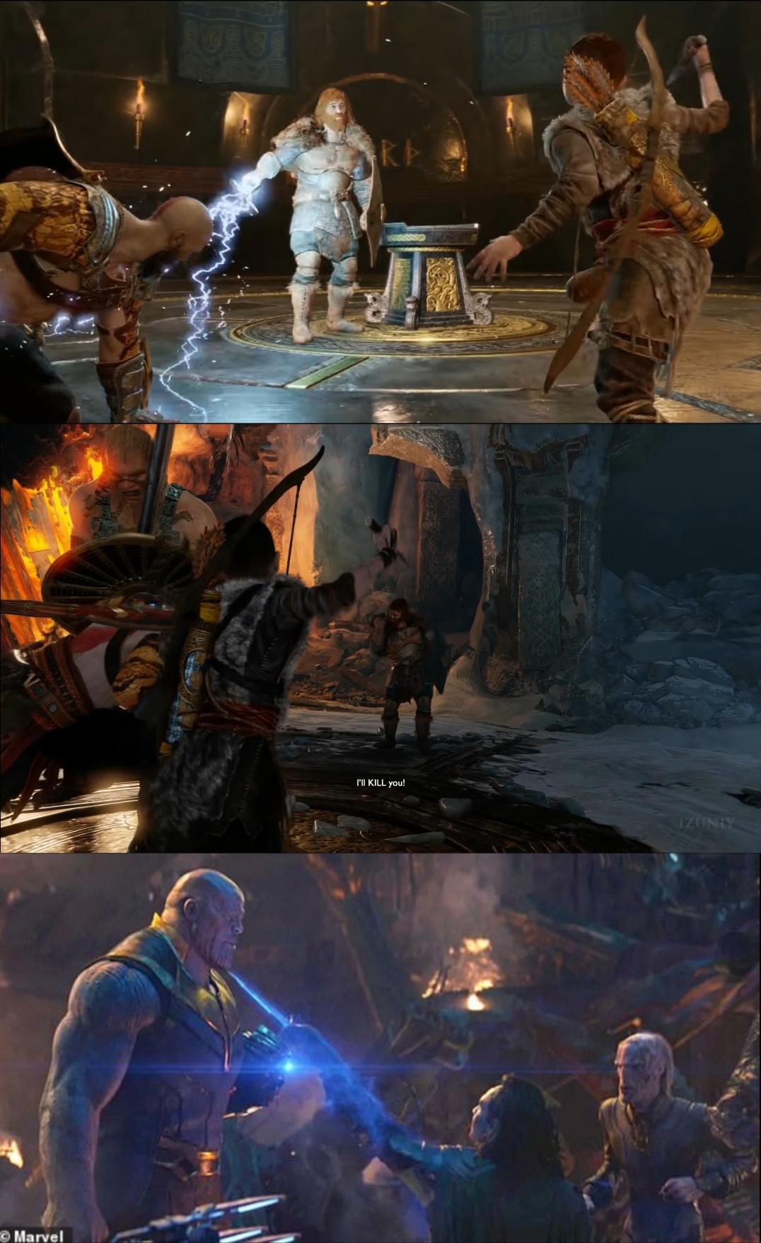 Fã de God of War aponta semelhança divertida entre Atreus e Loki do MCU