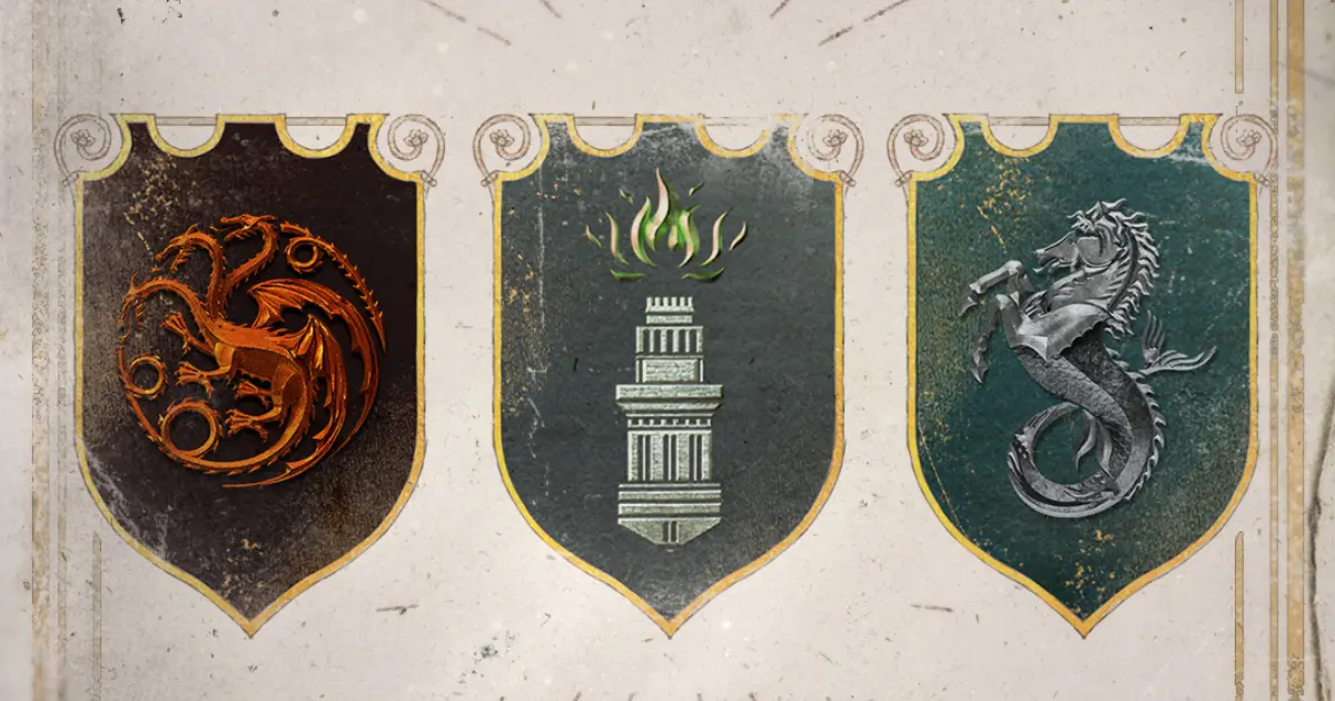  Targaryen, Velaryon ou Hightower? HBO te conta a qual casa de House of the Dragon você pertence!