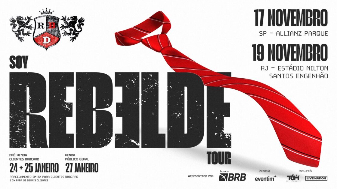 RBD anuncia turnê no Brasil com datas marcadas - legadoplus