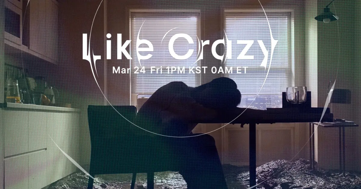  Confira agora o poster do single de ‘Like Crazy’ de Jimin do BTS