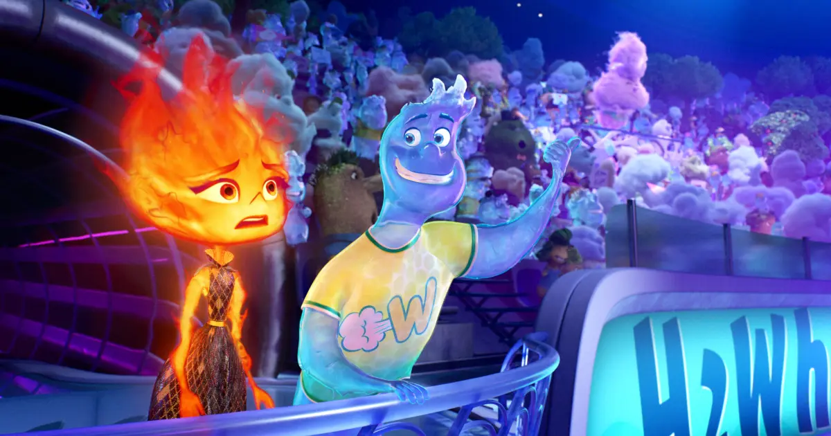Elementos é uma das menores estreias da história nas bilheterias para a Pixar