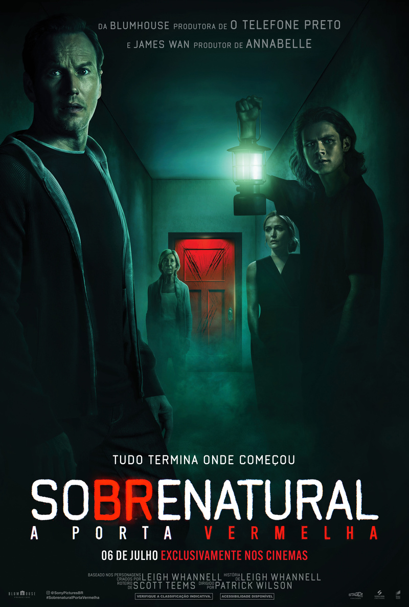 Confira o novo cartaz de Sobrenatural: A Porta Vermelha - legadoplus