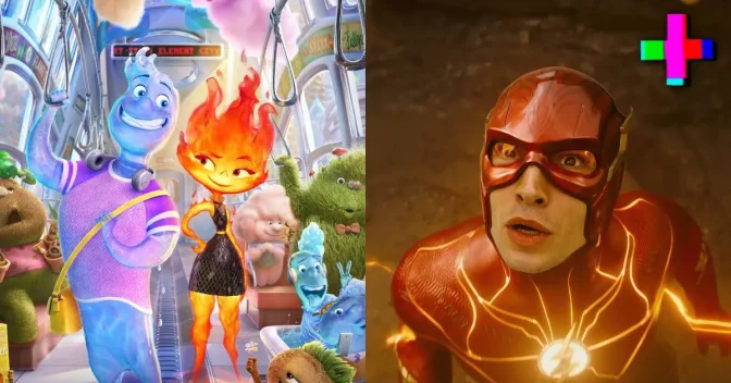  Animação da Pixar Elementos supera The Flash nas bilheterias americanas