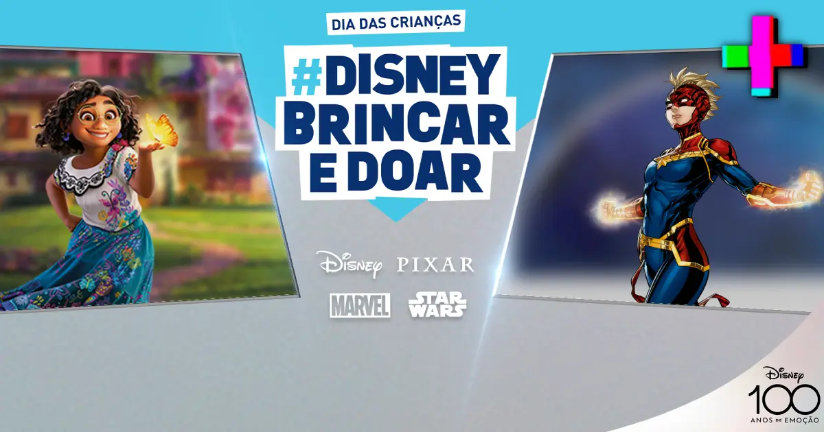  Disney Brincar e Doar: Campanha de Dia das Crianças transforma brincadeiras em doação