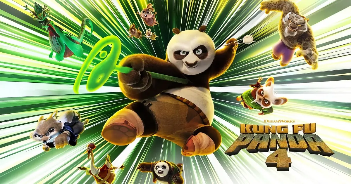 Kung Fu Panda 4 bilheterias de 2024